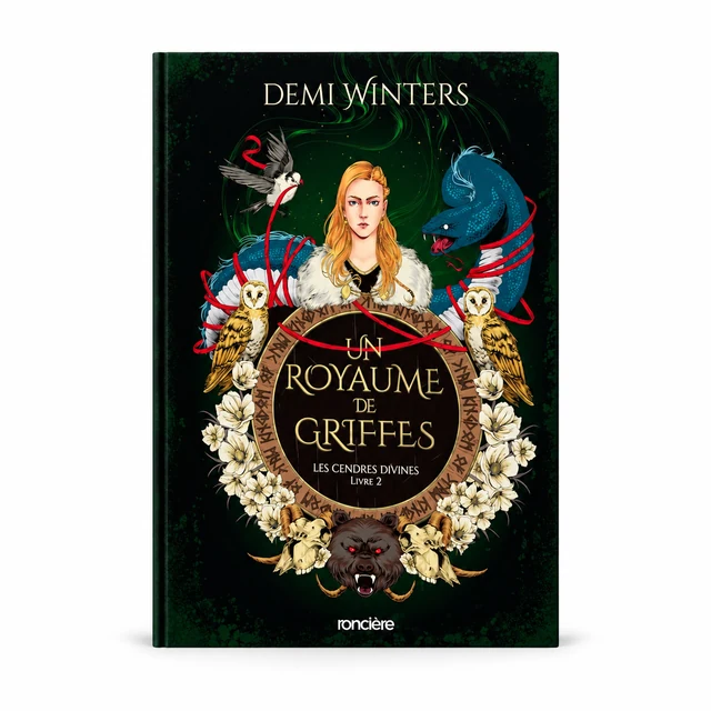 Couverture de Les Cendres divines - Livre 02 Un royaume de griffes