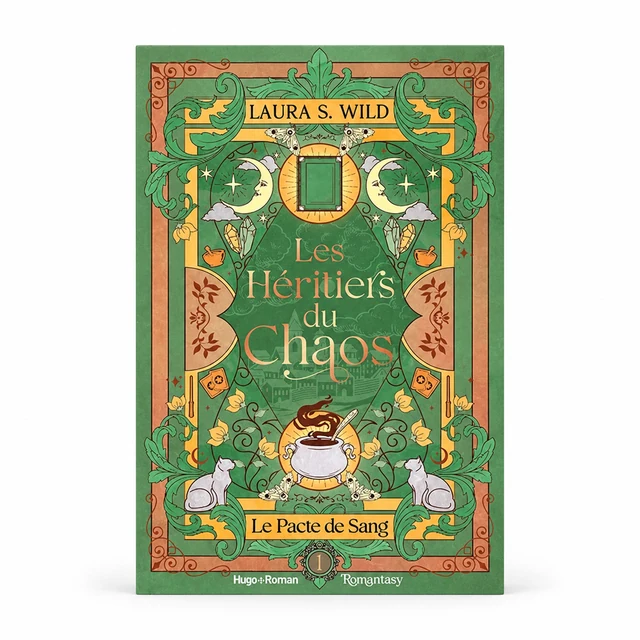 Couverture de Les Héritiers du Chaos, Le Pacte de sang