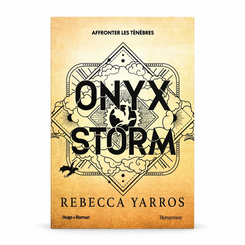Onyx Storm, vue de face
