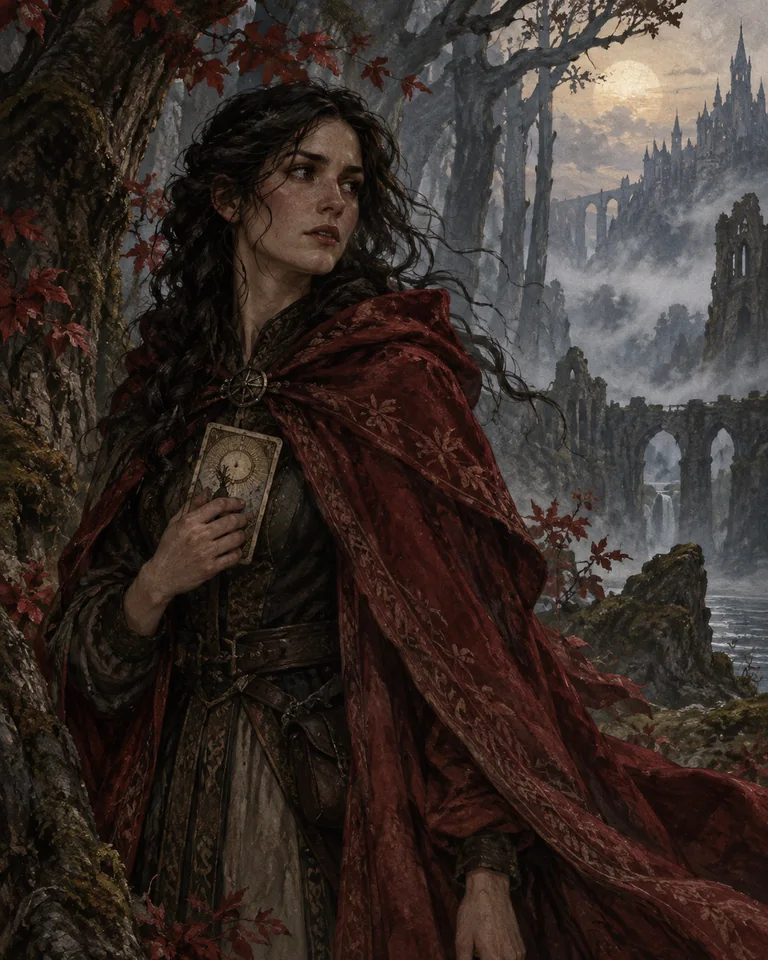 Illustration inspirée de Une fenêtre sur les ténèbres