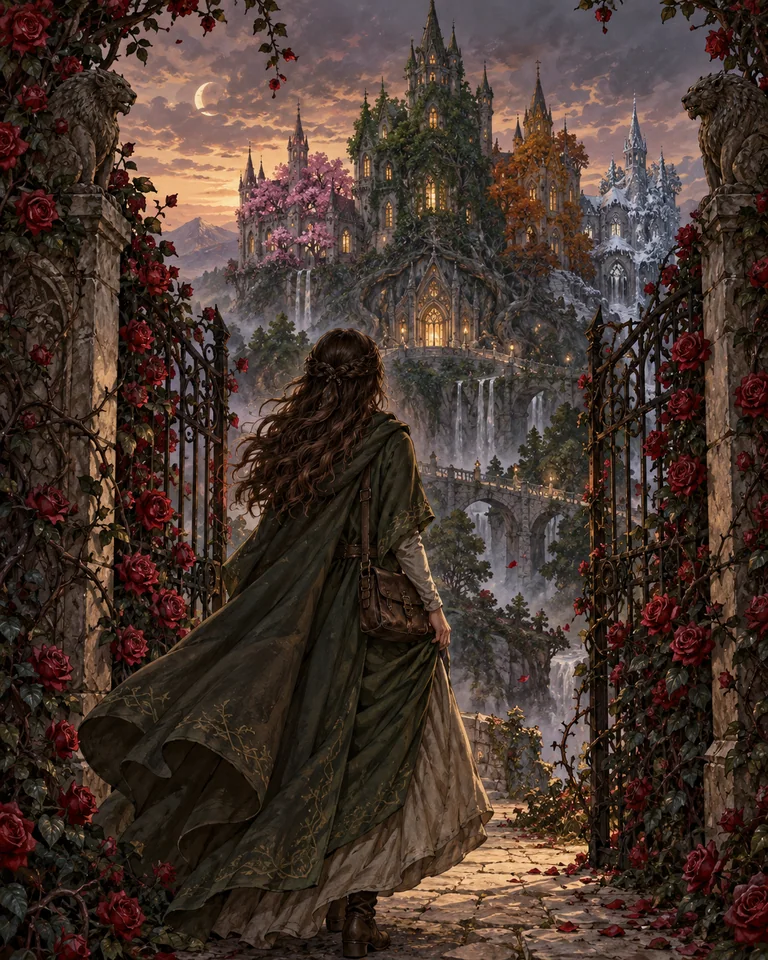 Illustration inspirée de Bonded by Thorns