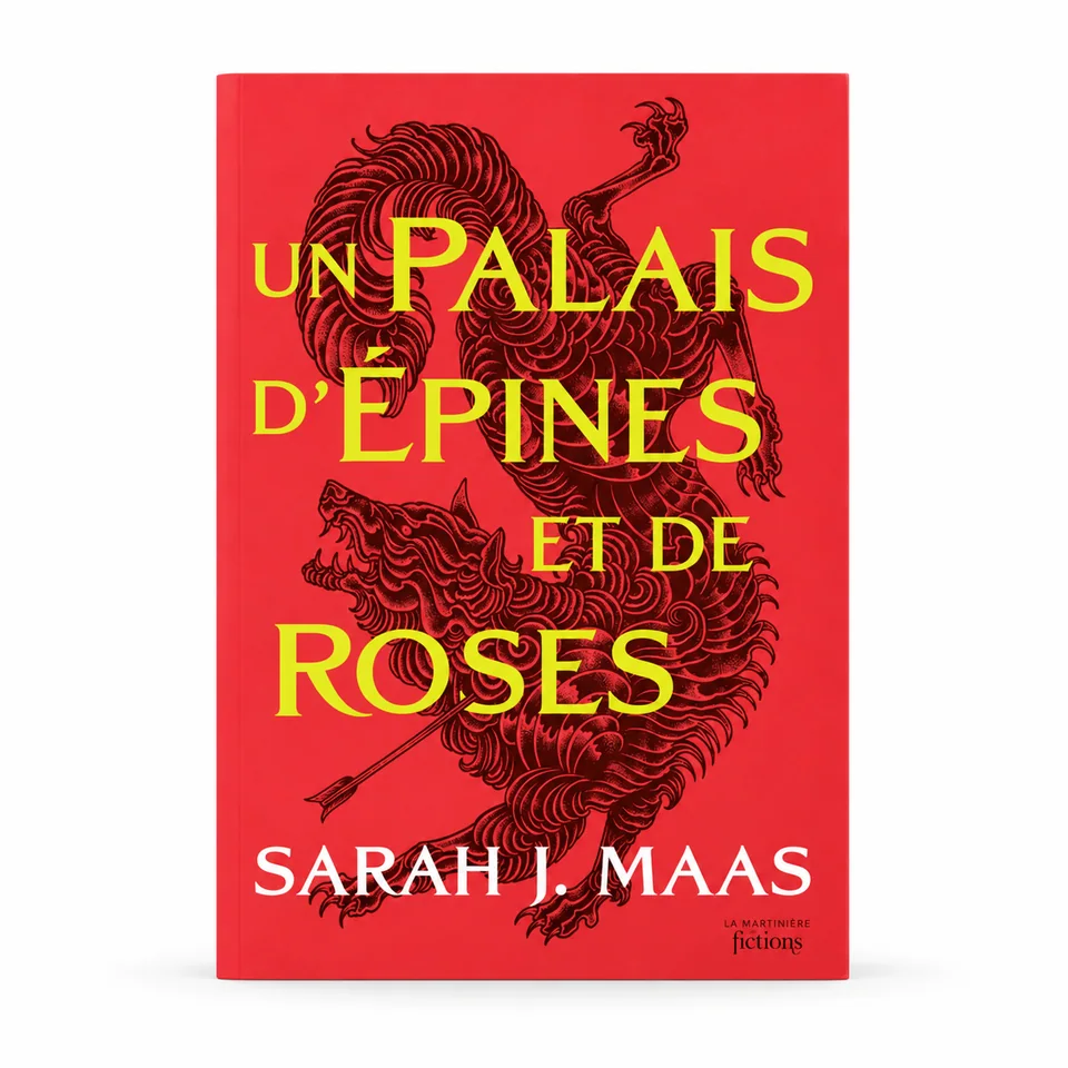 Un palais d'épines et de roses, vue de face