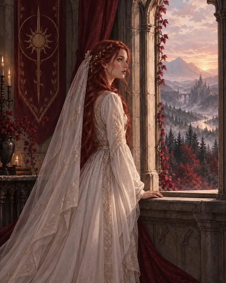 Illustration inspirée de Le Sang et la Cendre