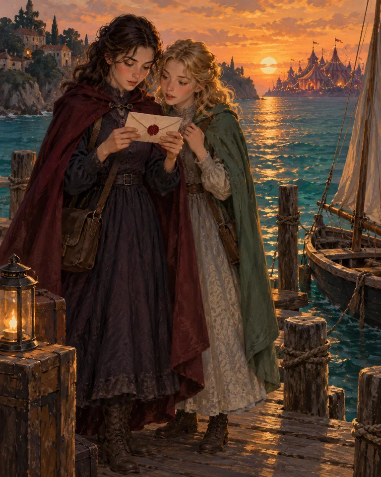 Illustration inspirée de Caraval