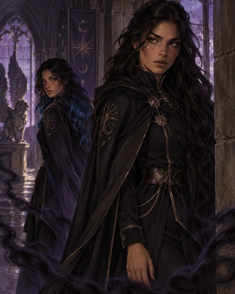 Illustration inspirée de Zodiac Academy 4 : Princesse des Ombres