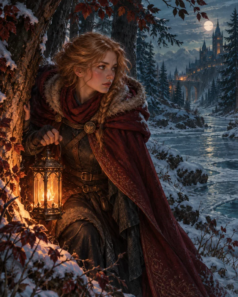 Illustration inspirée de Rebel Witch