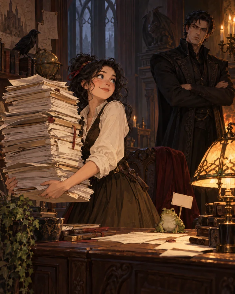 Illustration inspirée de Assistant to the Villain