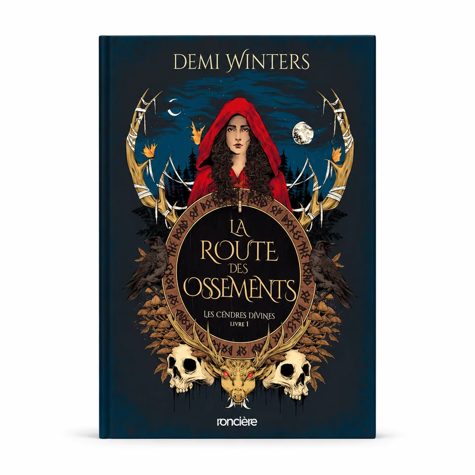 Les Cendres divines - Livre 01 La Route des Ossements, vue de face