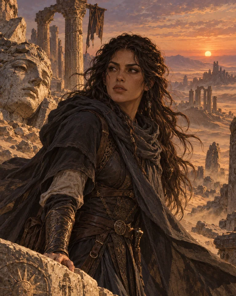 Illustration inspirée de Le Livre maudit d’Azrael