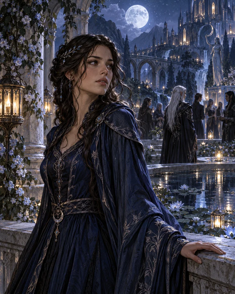Illustration inspirée de Les Âmes damnées de la nuit