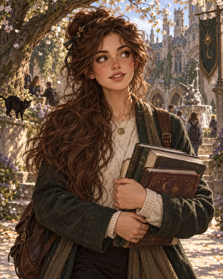 Illustration inspirée de Ella la Promise