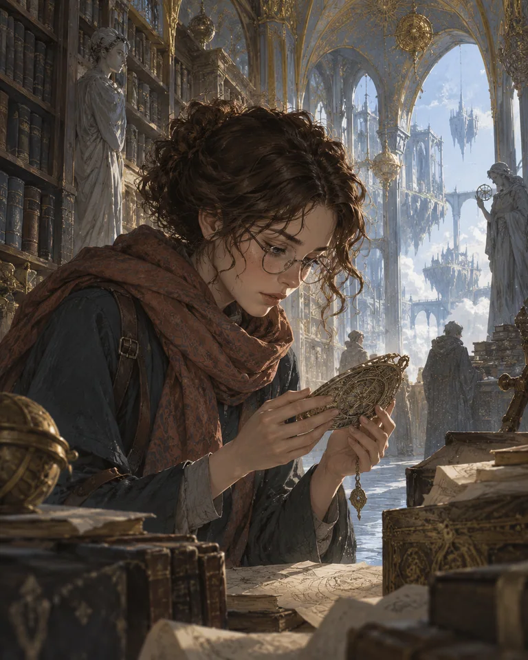 Illustration inspirée de Les Disparus du Clairdelune