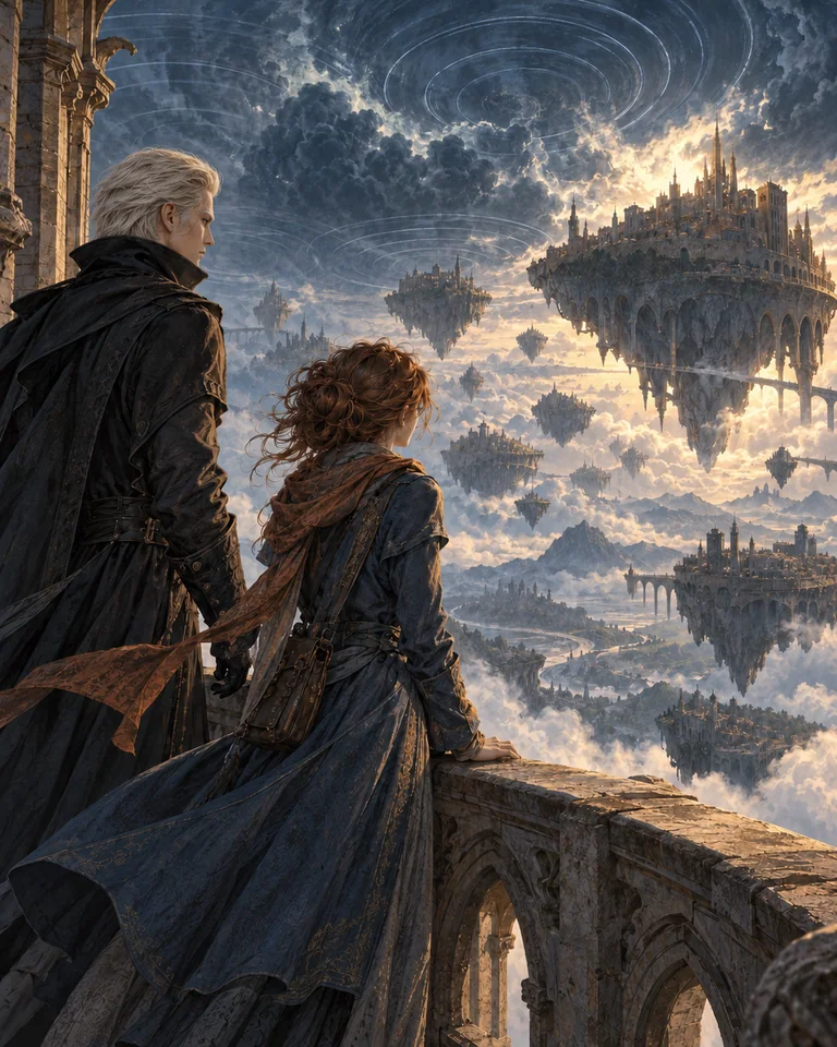 Illustration inspirée de La Tempête des échos