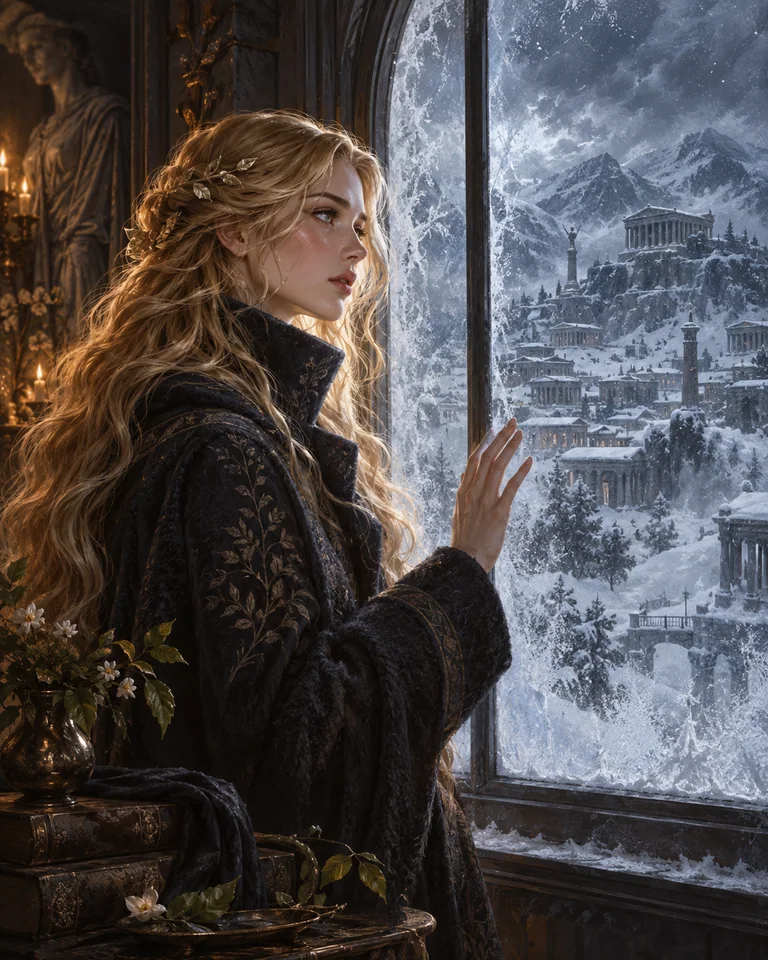 Illustration inspirée de A Touch of Malice