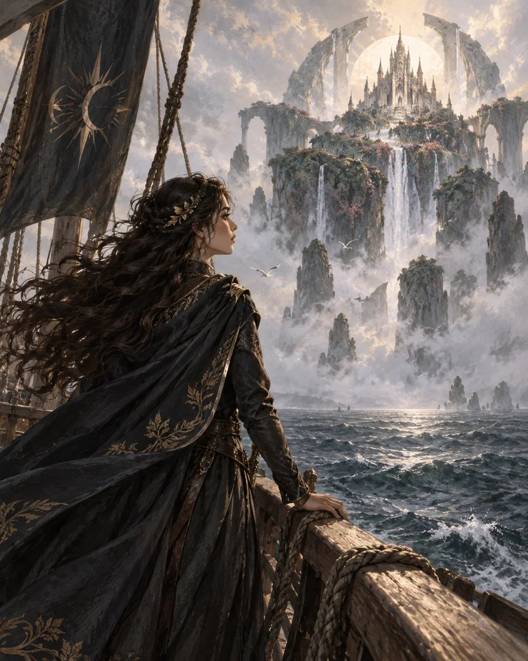 Illustration inspirée de Lightlark